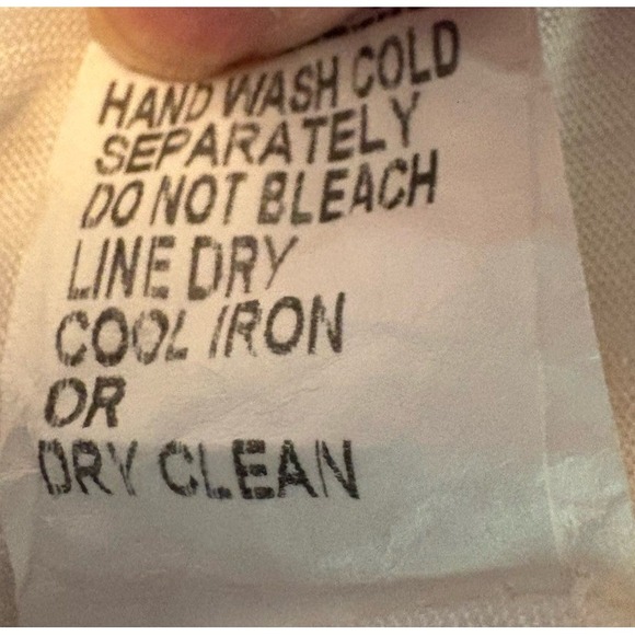 Via SIGNORIA Small Shirt Top Silk Blend Embroidered Layered Lined Made in Italy - Picture 9 of 9